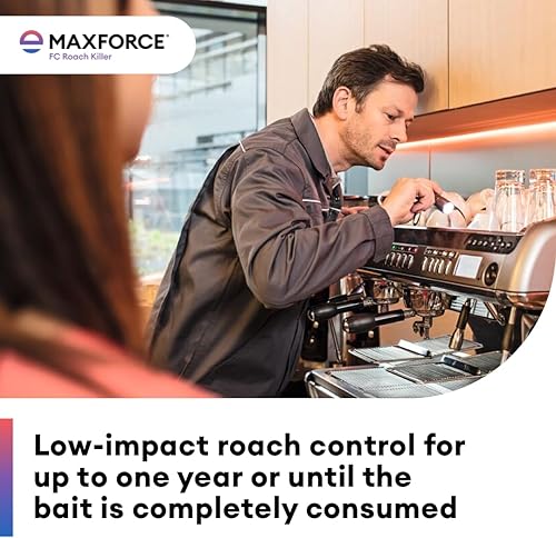Miniatura 6 de Maxforce FC Select Roach Killer Bait Gel - Jeringas de 4 x 1.06 oz, mata cucarachas normales y con cebo, en interiores y exteriores, incluyendo