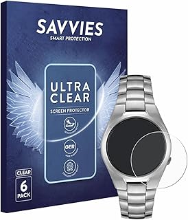 savvies Screen Protector for Seiko 5 Automatic SNK603 Protection Film Clear 6-Pack