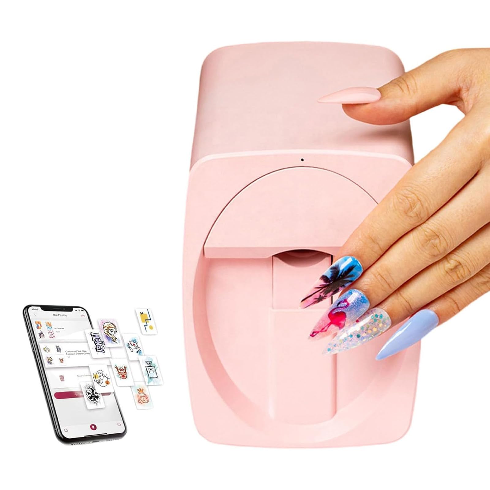 Amazon.com: Kindevieft 3D Nail Printer, Nail Art Machine