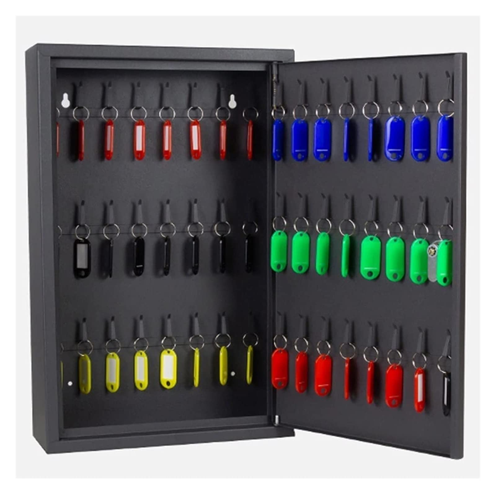 Armoire à clés murale à combinaison pour intérieur et extérieur, clés sécurisées pour la maison, le garage, le bureau, l'école, boîte à serrure étanche
