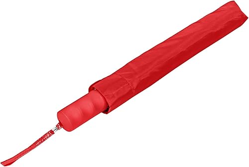 Miniatura 6 de STROMBERGBRAND UMBRELLAS Paraguas ventilado a prueba de viento, compacto, pequeño, resistente, con ventilación de viento abierta automática para