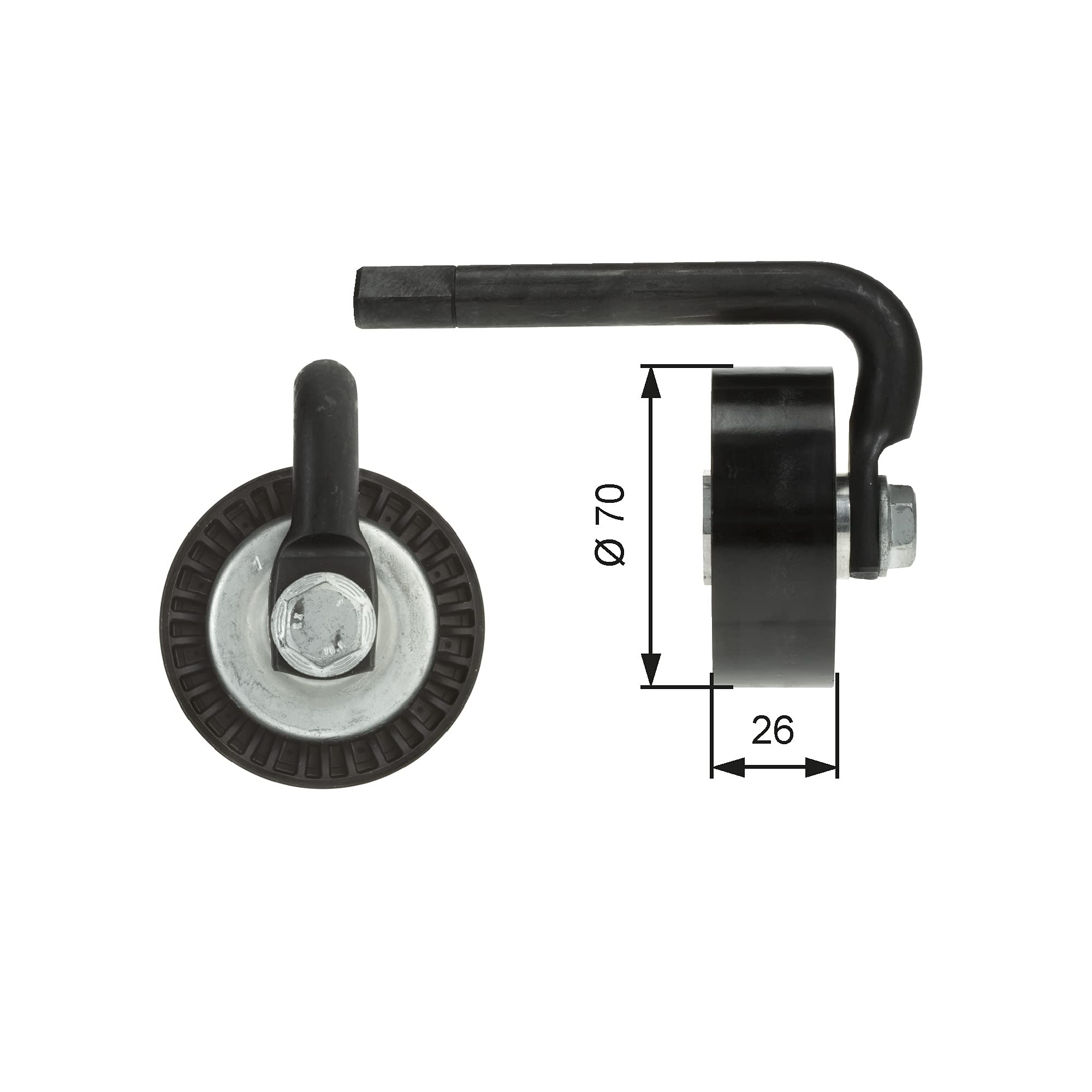 GATES-OE T39012 Belt Tensioner, V-ribbed belt for BMW