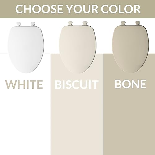 Miniatura 4 de Church - Asiento para inodoro con bisagra fácil de limpiar y cambiar, 585EC 346