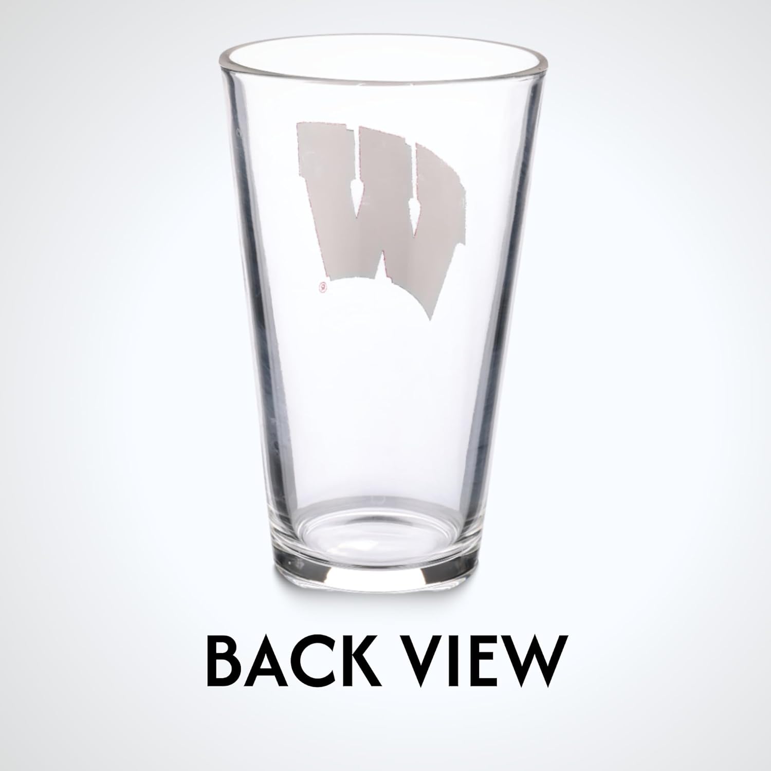 The Memory Company Officially Licensed NCAA 16 oz Pint Glasses Set of 2-16 oz Pint Glass, Licensed Team Drinkware, Stylish Gameday Glassware, Team Logo