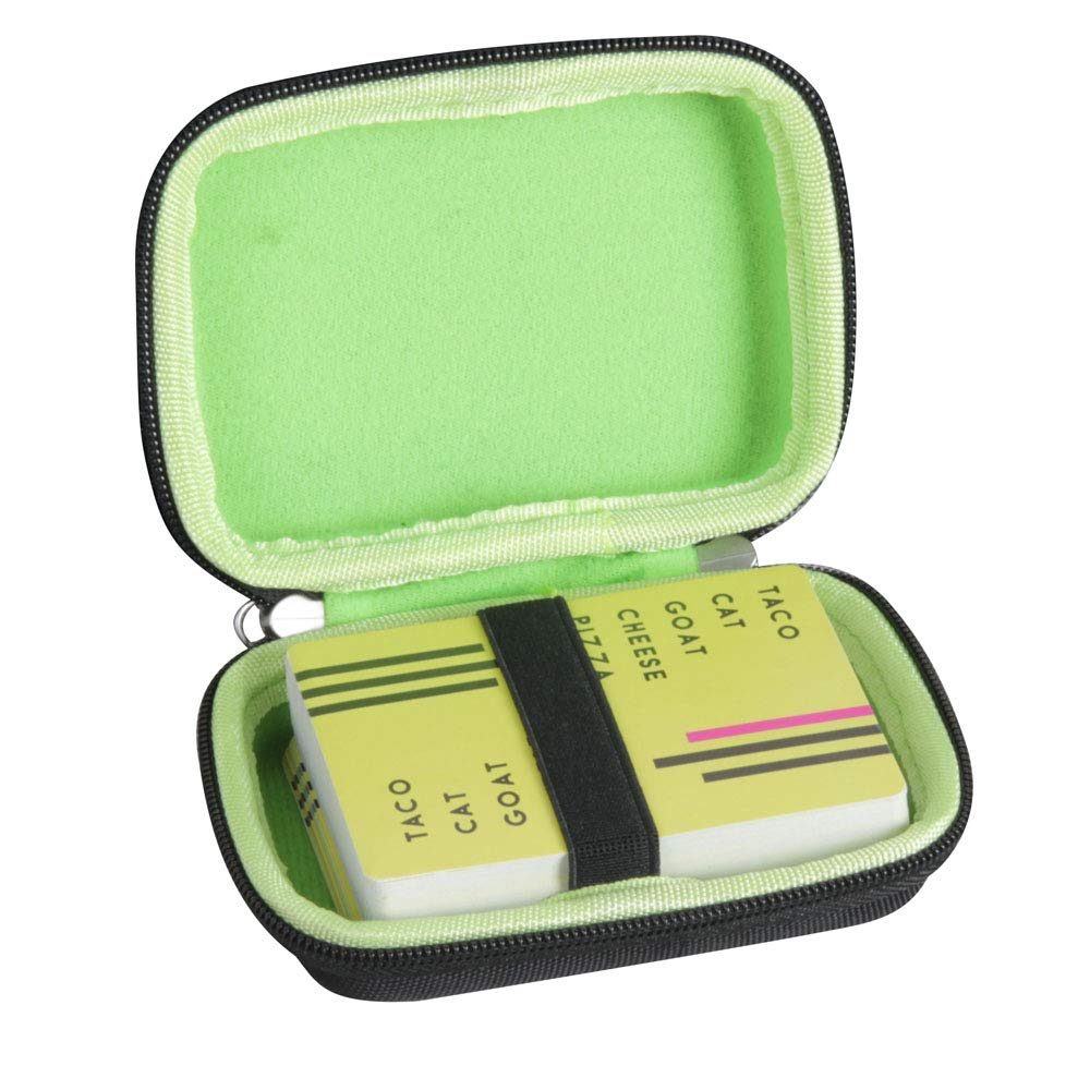 Hard Travel Case for Taco Cat Goat Cheese Pizza - Not Including Cards (Black)