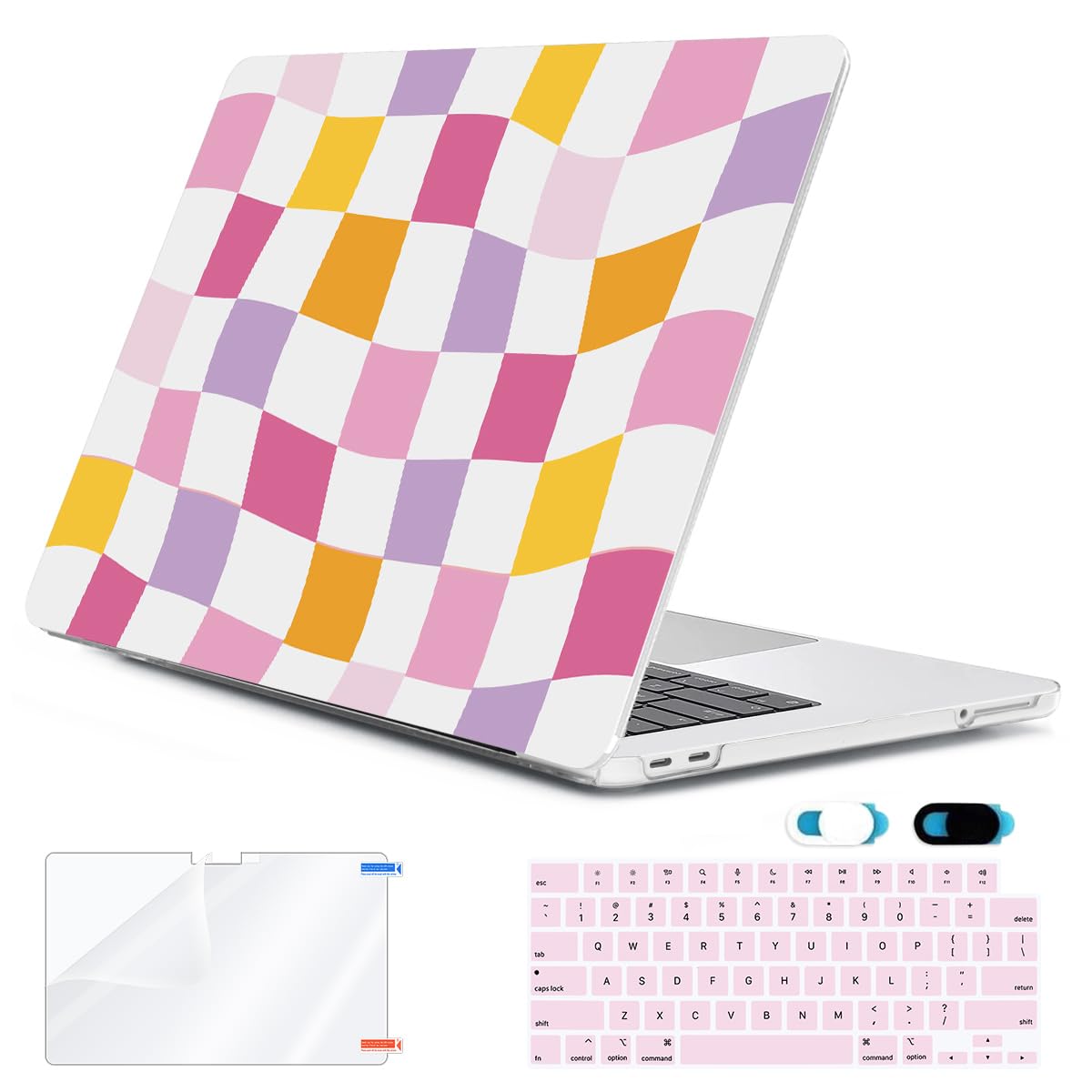 Carcasa MacBook Neo 13 A3404 con protector de pantalla teclado y webcam 7