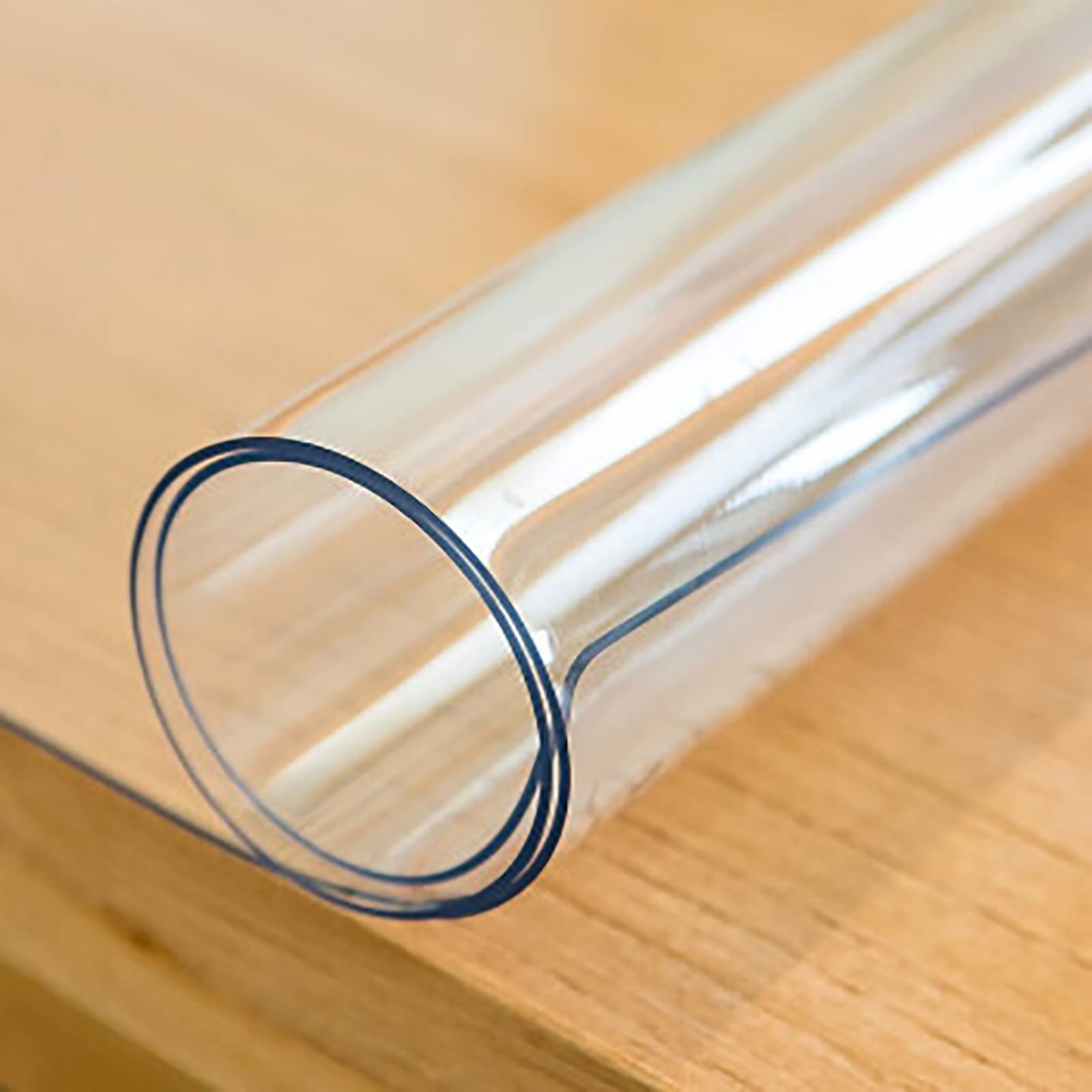 Clear PVC table protector pour la cuisine et les espaces de travail