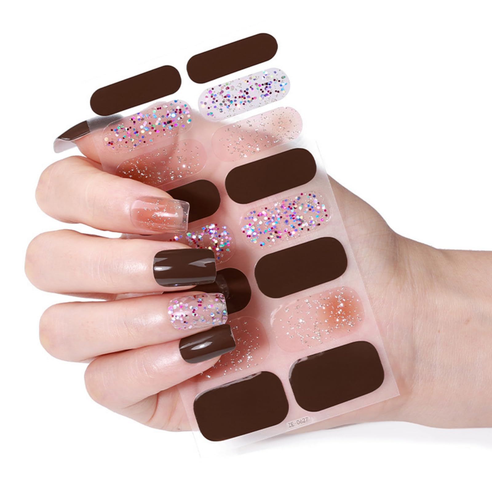 Nails Art Sticker Nails Polish Sticker Christmas Gels Strips Polish Strips Art Decortions Christmas Decals