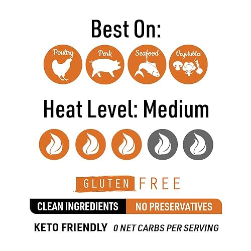 Miniatura 6 de Fat Boy Natural BBQ Cajun Rub - Perfecto para carne de res, pollo, cerdo, mariscos y platos criollos, ingredientes limpios, sin gluten, apto para