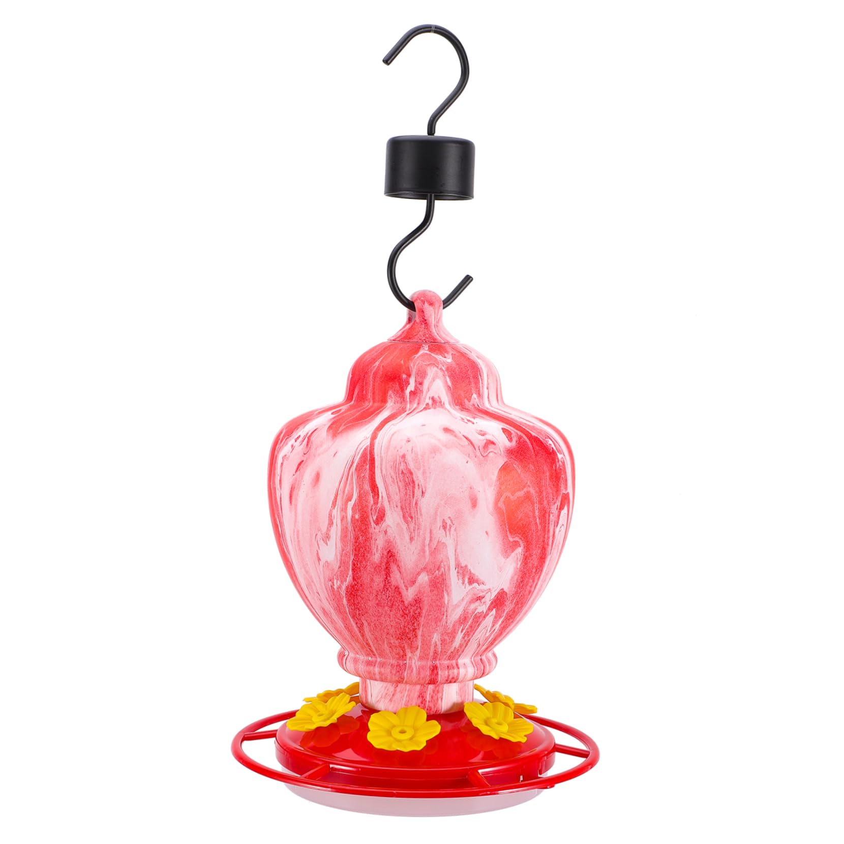 PRETYZOOM Comedero para Colibríes Contenedor De Comida para Mascotas Tazón De Jaula para Mascotas Comederos para Gallinas Dispensador De Pájaros Aire Herramienta Alimentar El Plastico