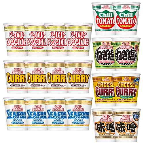 【Amazon.co.jp限定】 日清食品 カップヌードル 七福神シリーズ (レギュラーサイズ 7種/計20個)【セット買い】