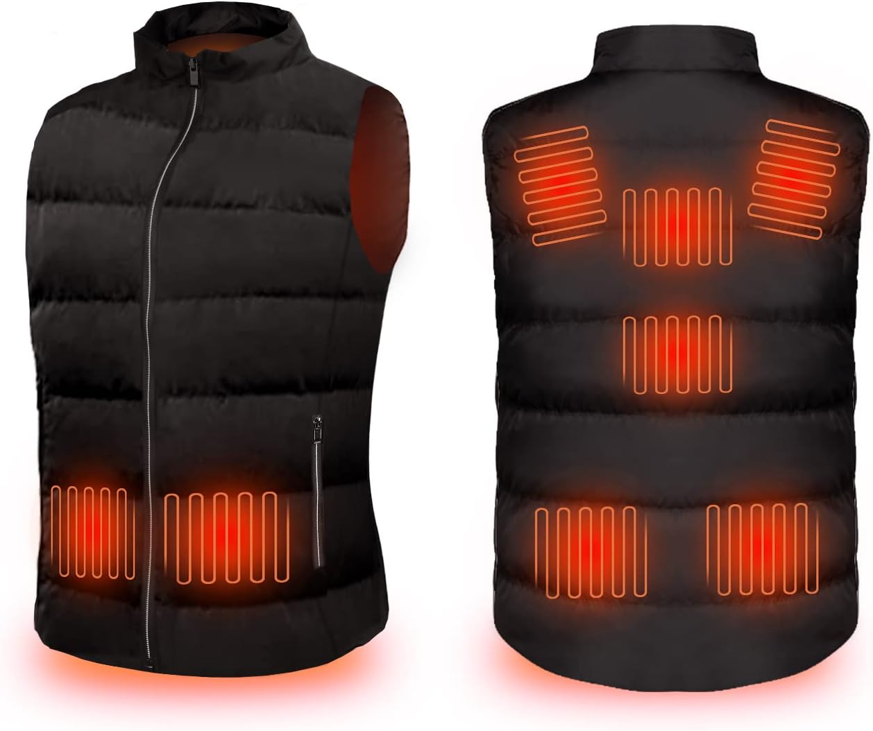 ISOPHO Running Belt with Adjustable Elastic Strap, Belt Bag with Headphone Hole, Waterproof Zipper Reflective Strip, Large Capacity Belt for Running, Exercise, Cycling, fit for Phone, Key or Card