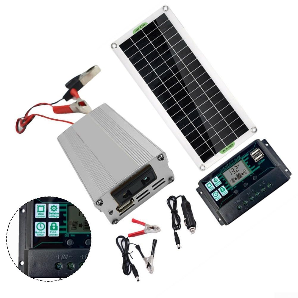 Kit onduleur solaire 220 W avec contrôleur IP65 (10 A)