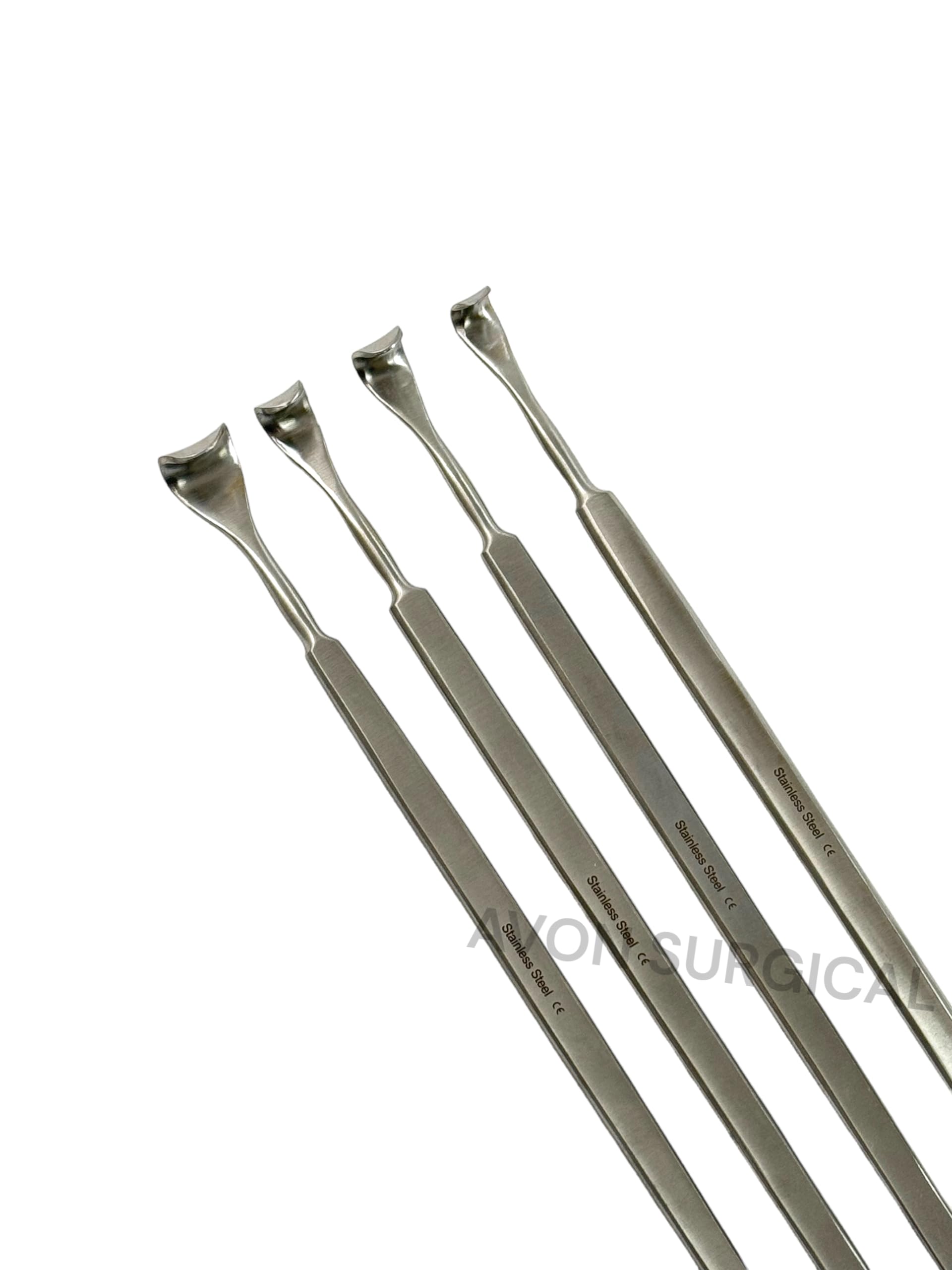 4 Pack Desmarres Eyelid Retractor Lip, Cheeck, Eyelid Tissue Retractor Examination Instruments - Stainless Steel