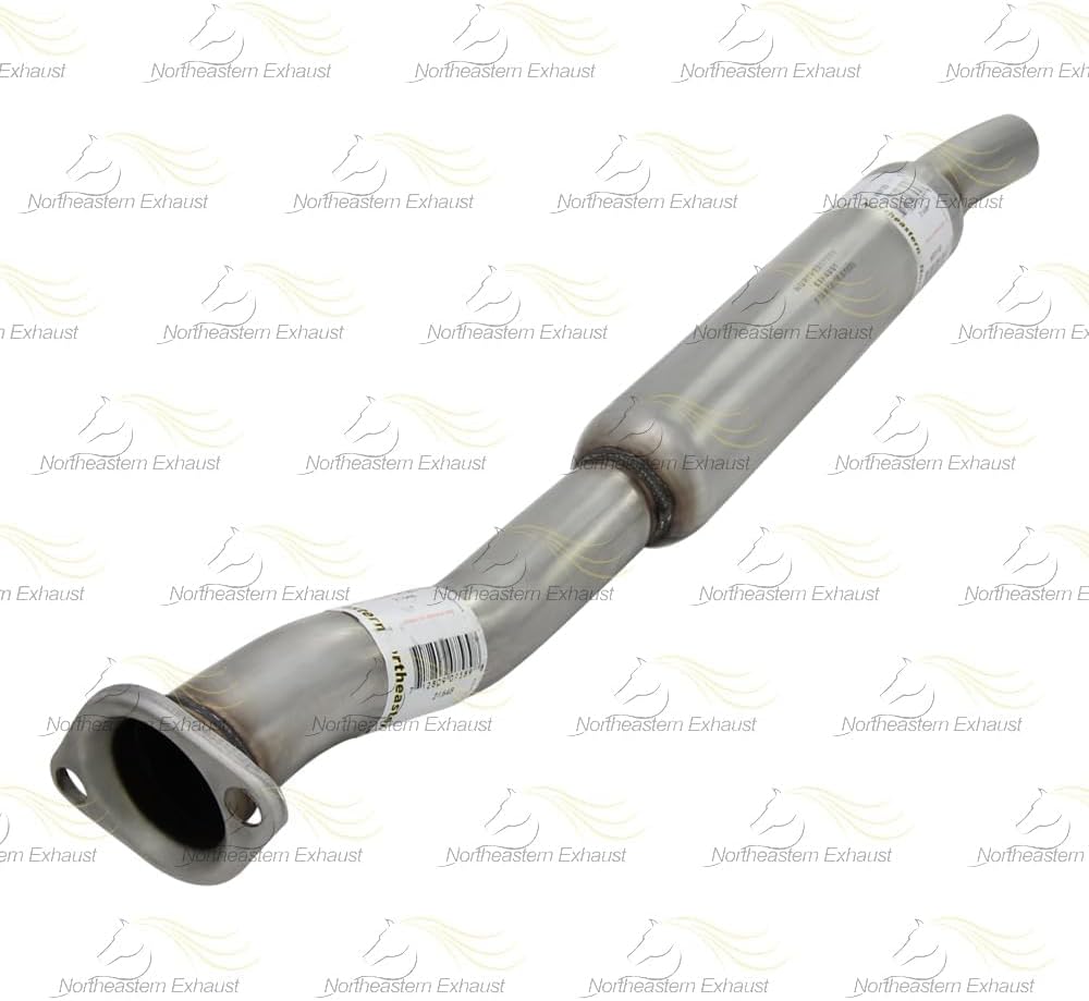 Exhaust Resonator Compatible for 2010-2019 Subaru Legacy 2.5L | Stainless Steel | Northeastern Exhaust | Free Sleeve, Gasket, and Bolt Kit Included | Automotive Replacement Part | Single Exhaust