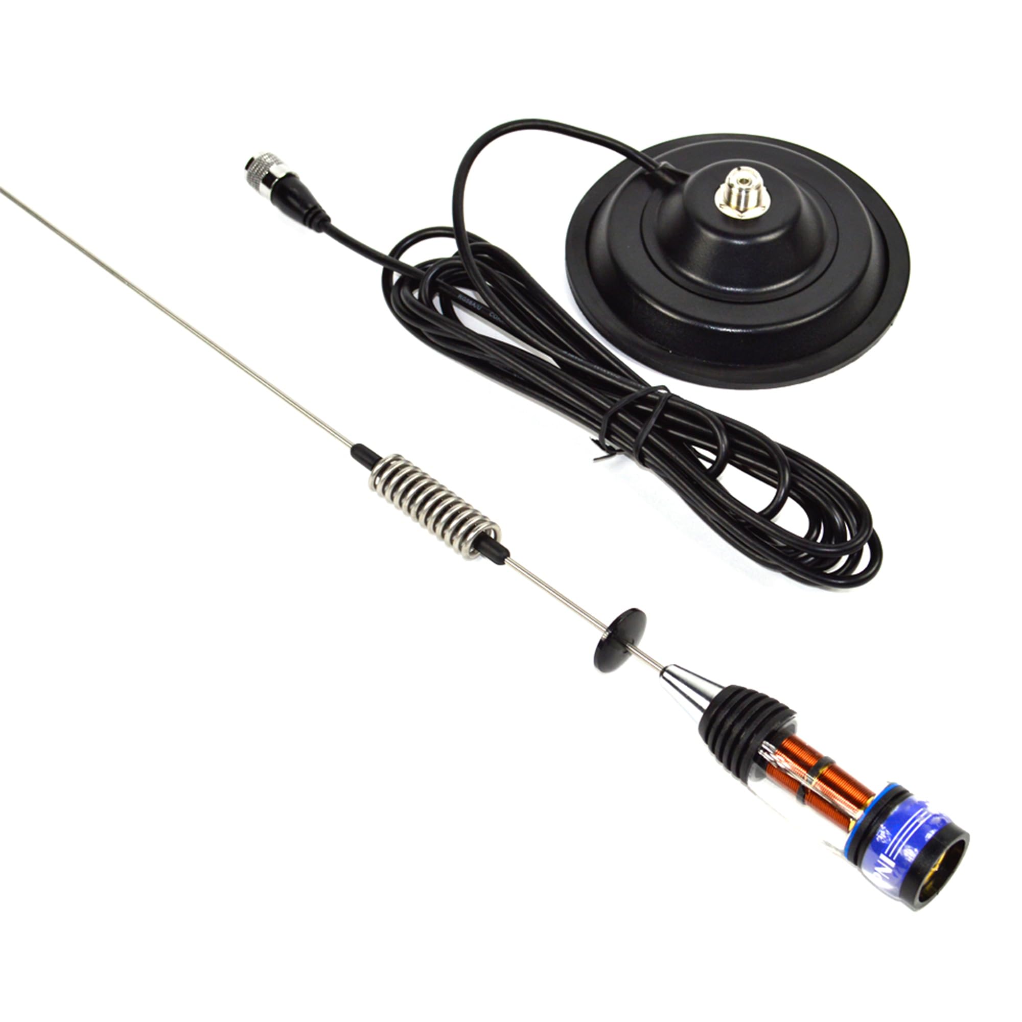 Kit stazione radio CB TTi TCB-H100 12 V/24 V, Roger Beep e antenna CB PNI ML70 con magnete incluso