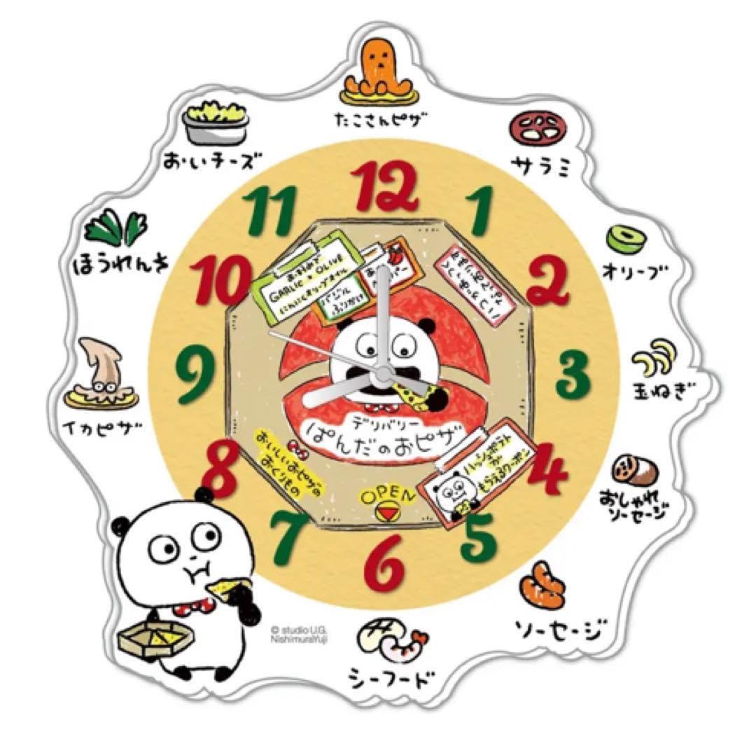 新品未使用　スタジオUG にしむらゆうじ こねずみ アクリル時計　時計 Amazon.co.jp: 美スタジオUG にしむらゆうじ アクリル時計 AQWT