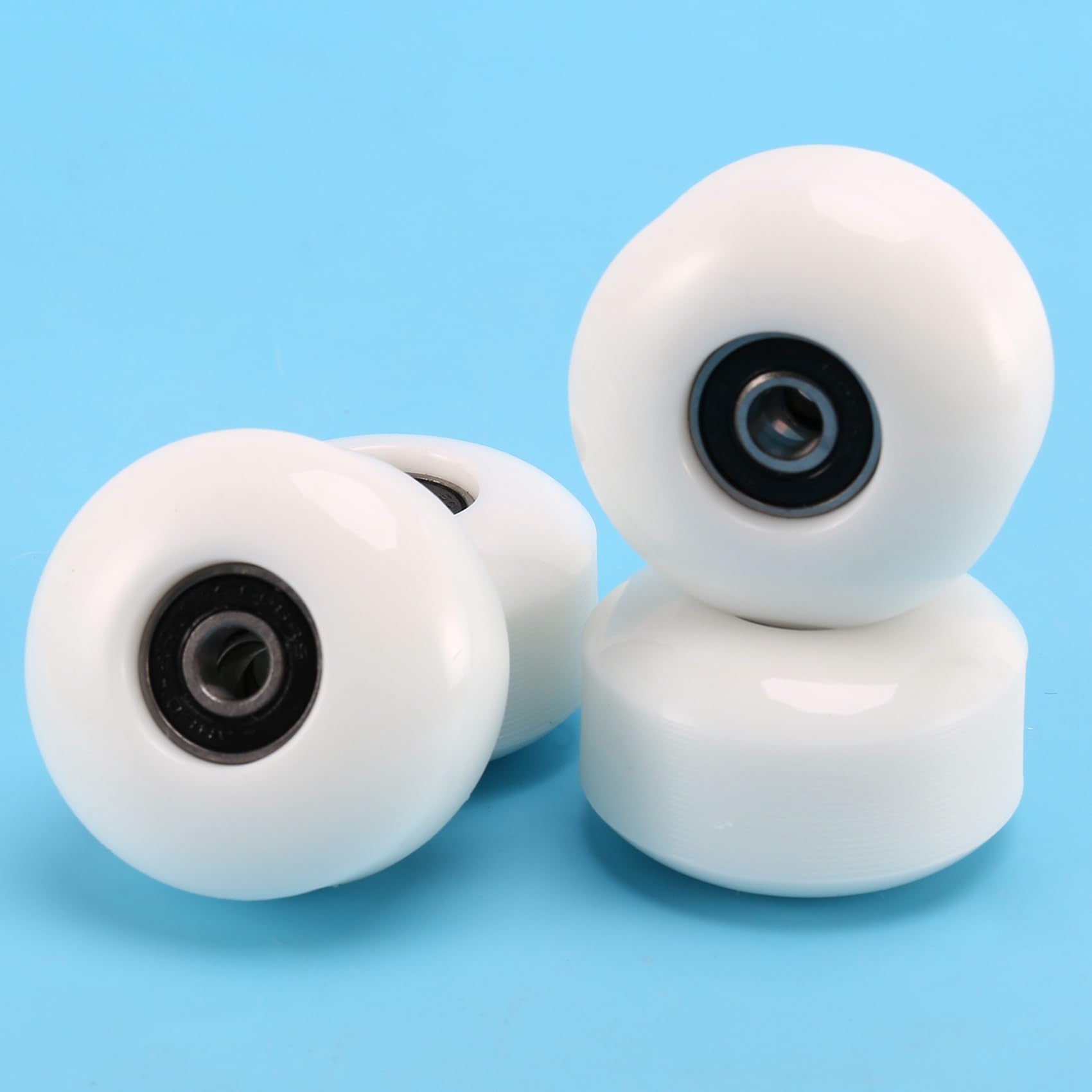 Ruedas de Skate con Rodamientos Ruedas de Calle de 52X30 mm Piezas de Skate Ruedas de Crucero Longboard (Juego de 16)