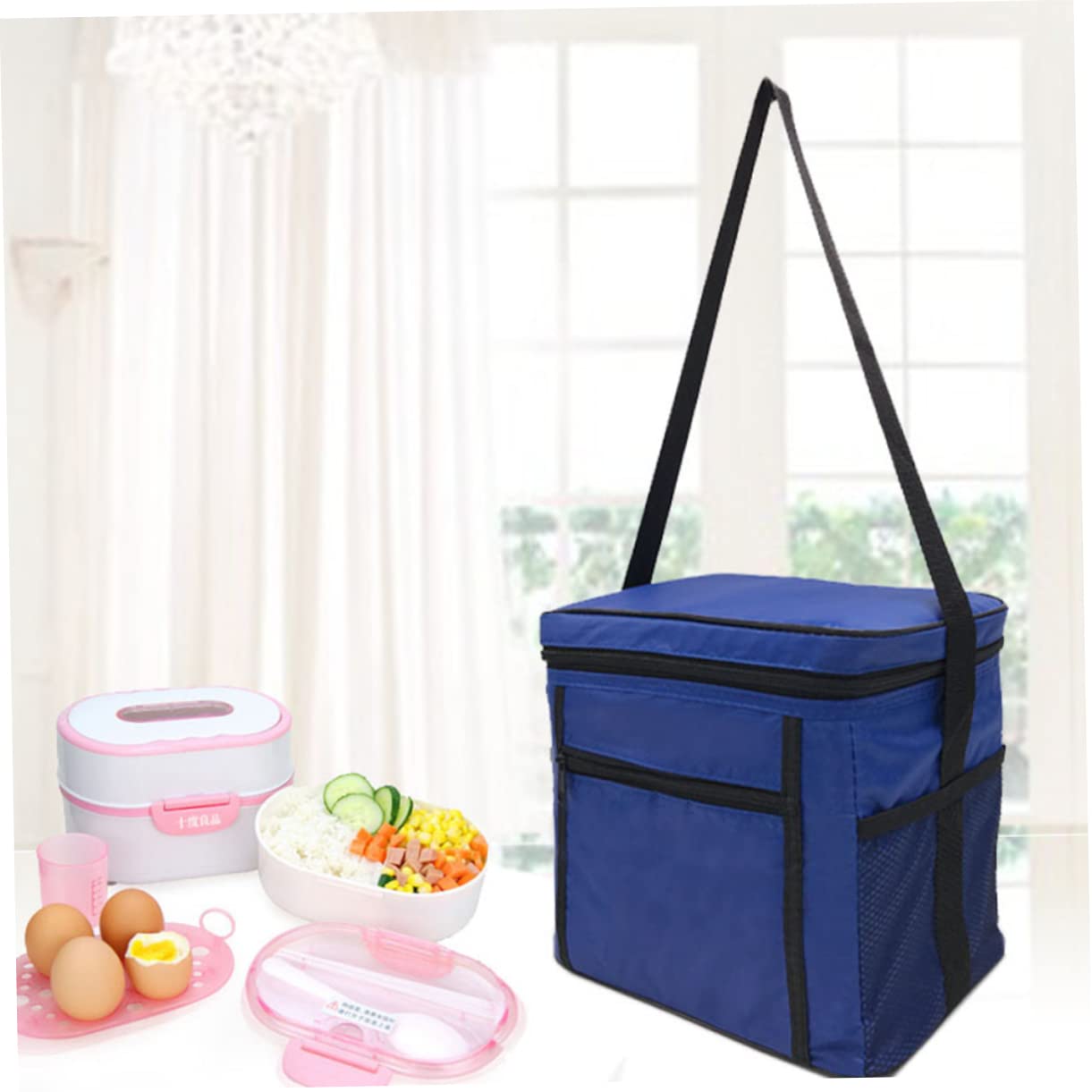 TOPBATHY 3 Piezas bolsa de picnic bolsas más de compras alimento termica saco termico s todas de almuerzo de pícnic con aislamiento del almuerzo