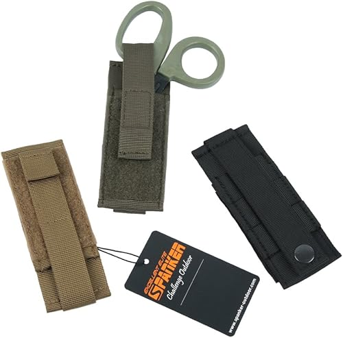 Miniatura 7 de EXCELLENT ELITE SPANKER Tácticas Tijeras Herramienta EMT EMS Tijeras Médicas Bolsa Tijeras Bolsa de Tijeras Bolsa de Herramientas de Mano Bolsa de