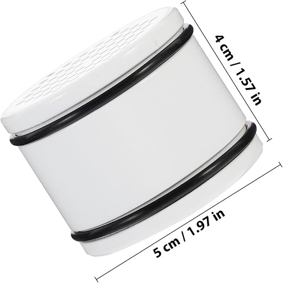 Replacement Shower Filter Cartridge for Home Shower Use White
