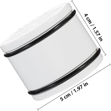 Replacement Shower Filter Cartridge for Home Shower Use White