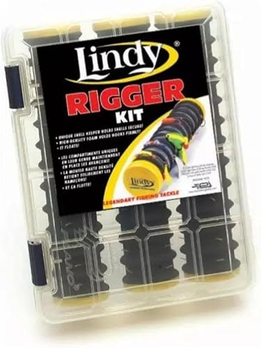 Lindy Rigger for Walleye Fishing - Keeps Snells and Rigs Organized and Tangle-Free, Lindy Rigger