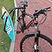 Csafyrt Surfboard Bike Rack, Adjustable Bike Surfboard Rack, Aluminum Surf, Easy to Remove Stand for Short Surfboards