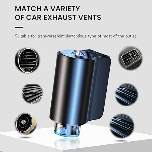 Miniatura 4 de Ambientador inteligente para automóvil con tres ambientadores ajustables para automóvil inteligente portátil 2024 con tres niveles de intensidad