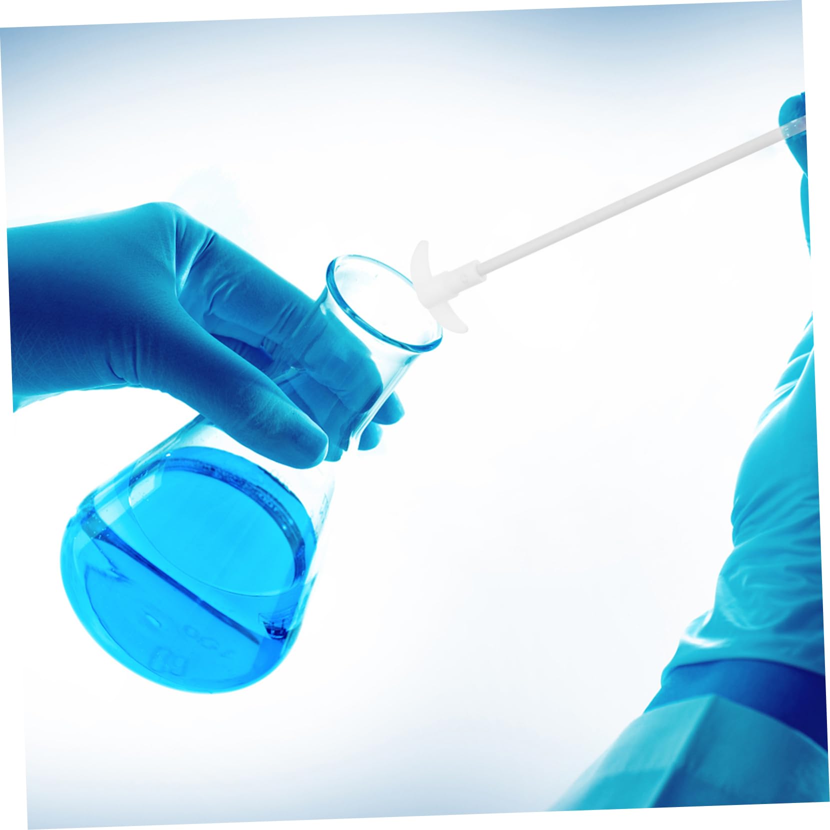 OSOLADY PTFE Stir Stirring Rod Electric Stirrer Multipurpose Mixing Stirrer for Chemistry Experiments