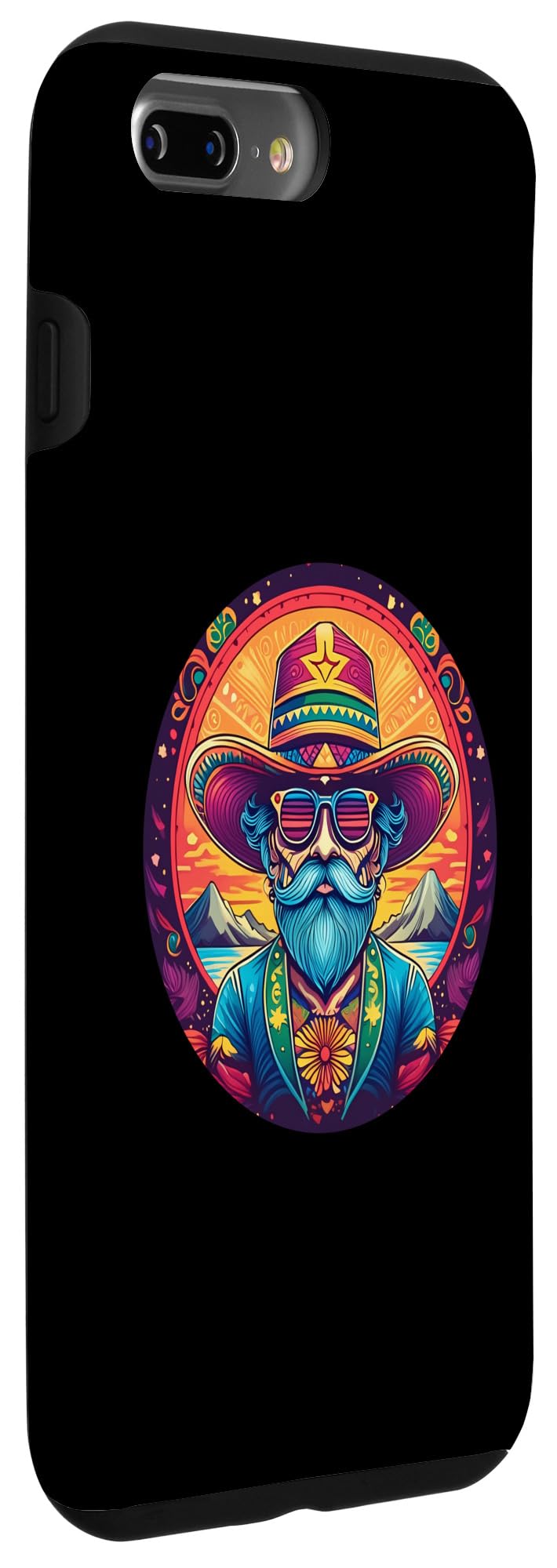 iPhone 7 Plus/8 Plus 5 de Mayo Party Drinko de Mayo Mexican Hipster Case - Image 3