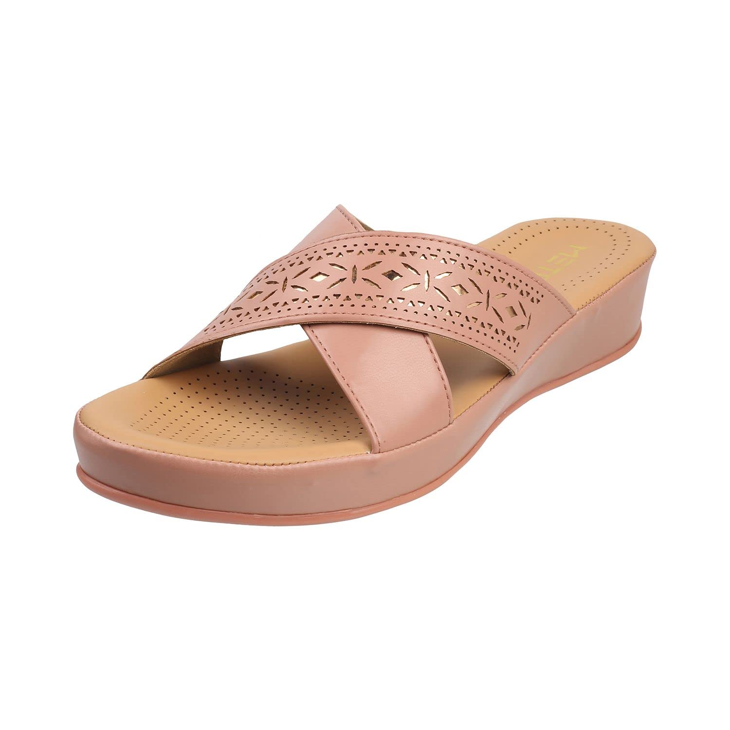 Metro Womens Pink Faux Leather Comfy Fashion Slip-on Flats UK/3 EU/36 (44-1761) (B0BF4XN2N8) Amazon Price History, Amazon Price Tracker
