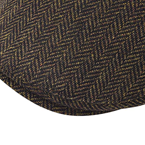 Starance Men'S Flat Cap Wool Tweed Driving Cap Irish Newsboy Hat thumb #6
