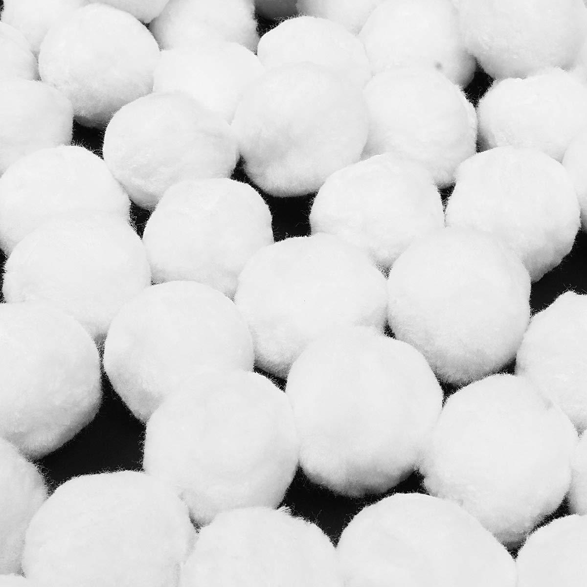 ChaRLes 700G 40mm Pool Filtre Boules Capacité Traitement De L'Eau Réutilisable Renouvelables Blanc Filtres Balle