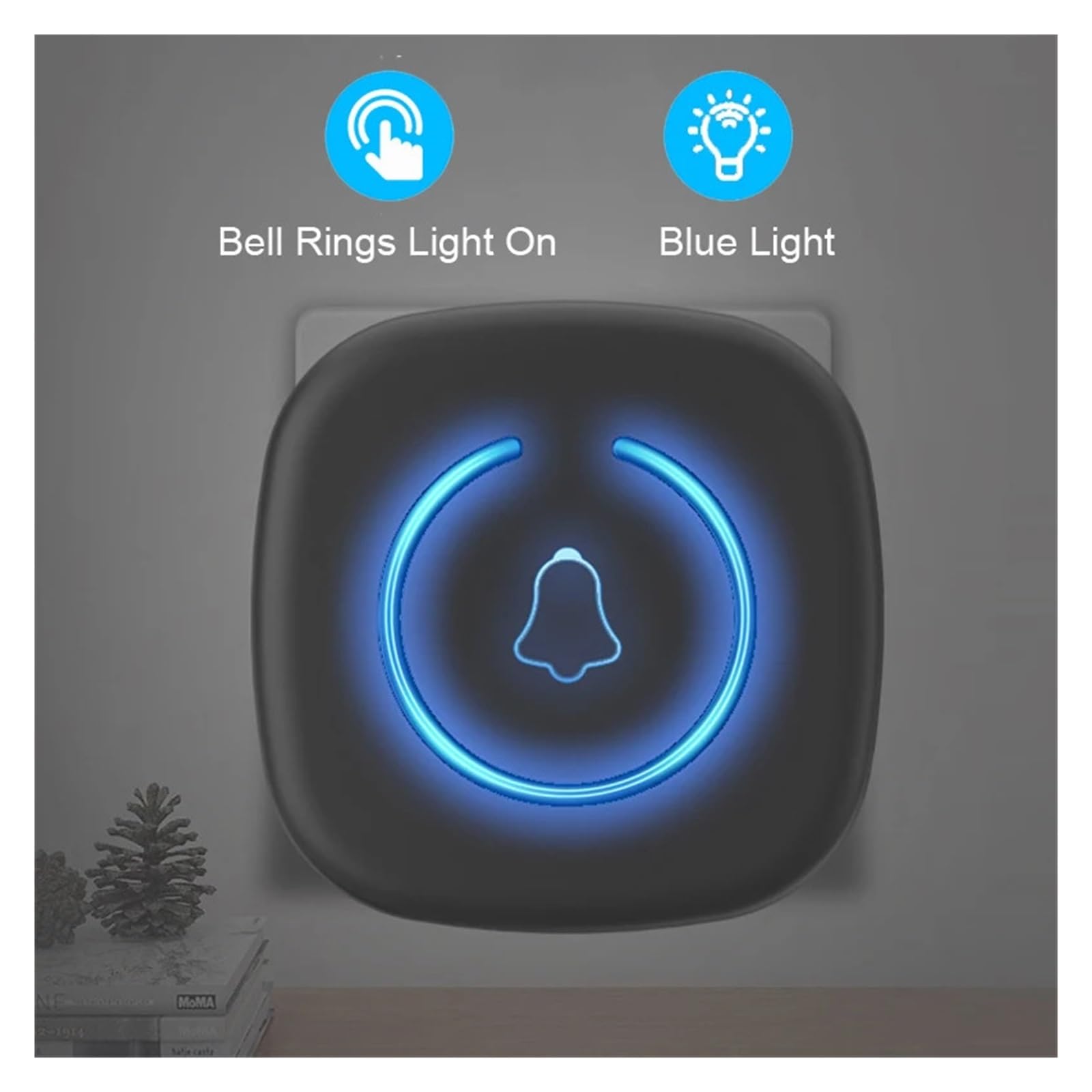 Campanello wireless for casa impermeabile