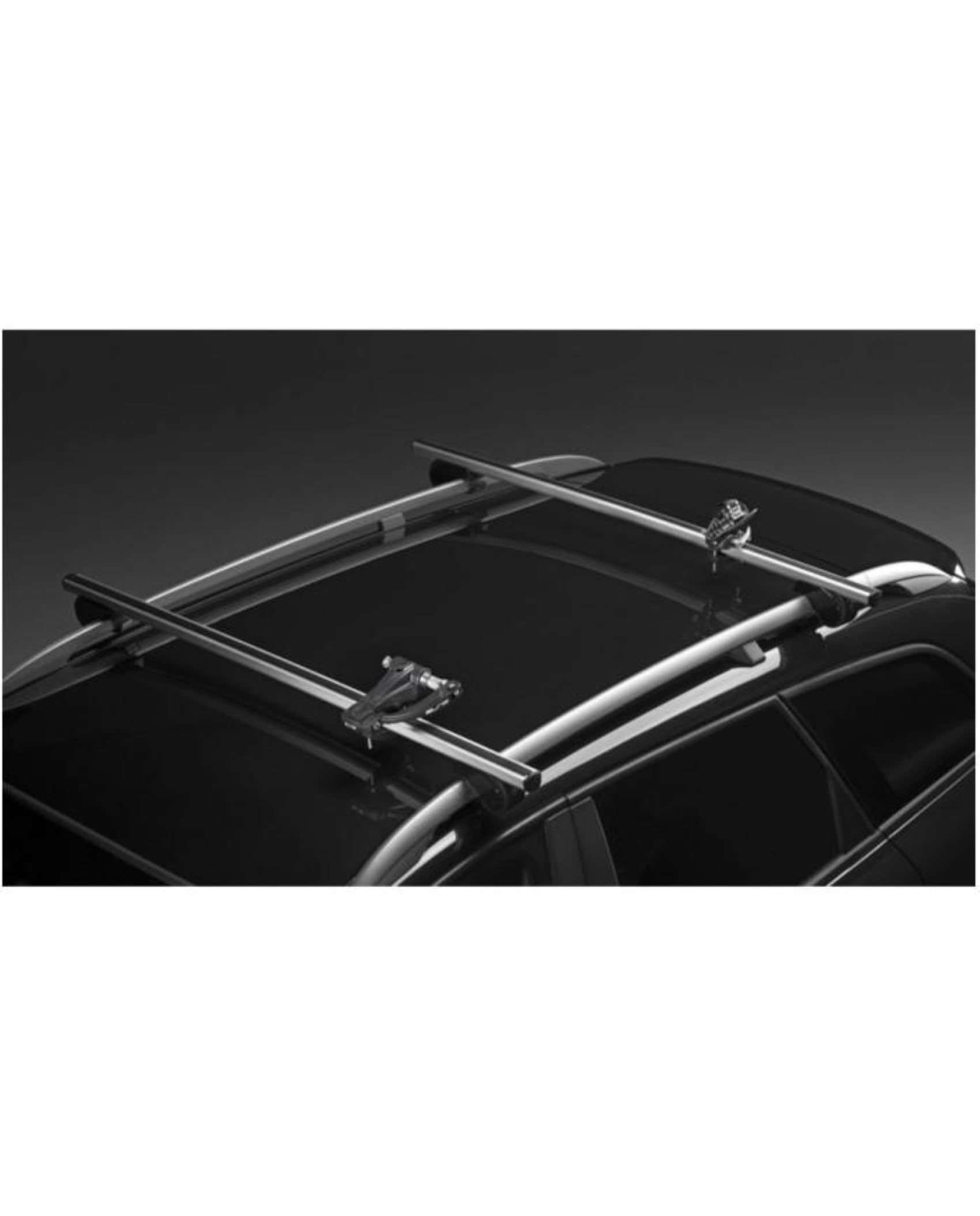 GEV Elite Portabici da Tetto Sanremo Race Lock in Alluminio – per Bici da Corsa e MTB con Freni a Disco – Sistema Antifurto Integrato – Compatibile con Barre Portatutto Fino a 80x50 mm
