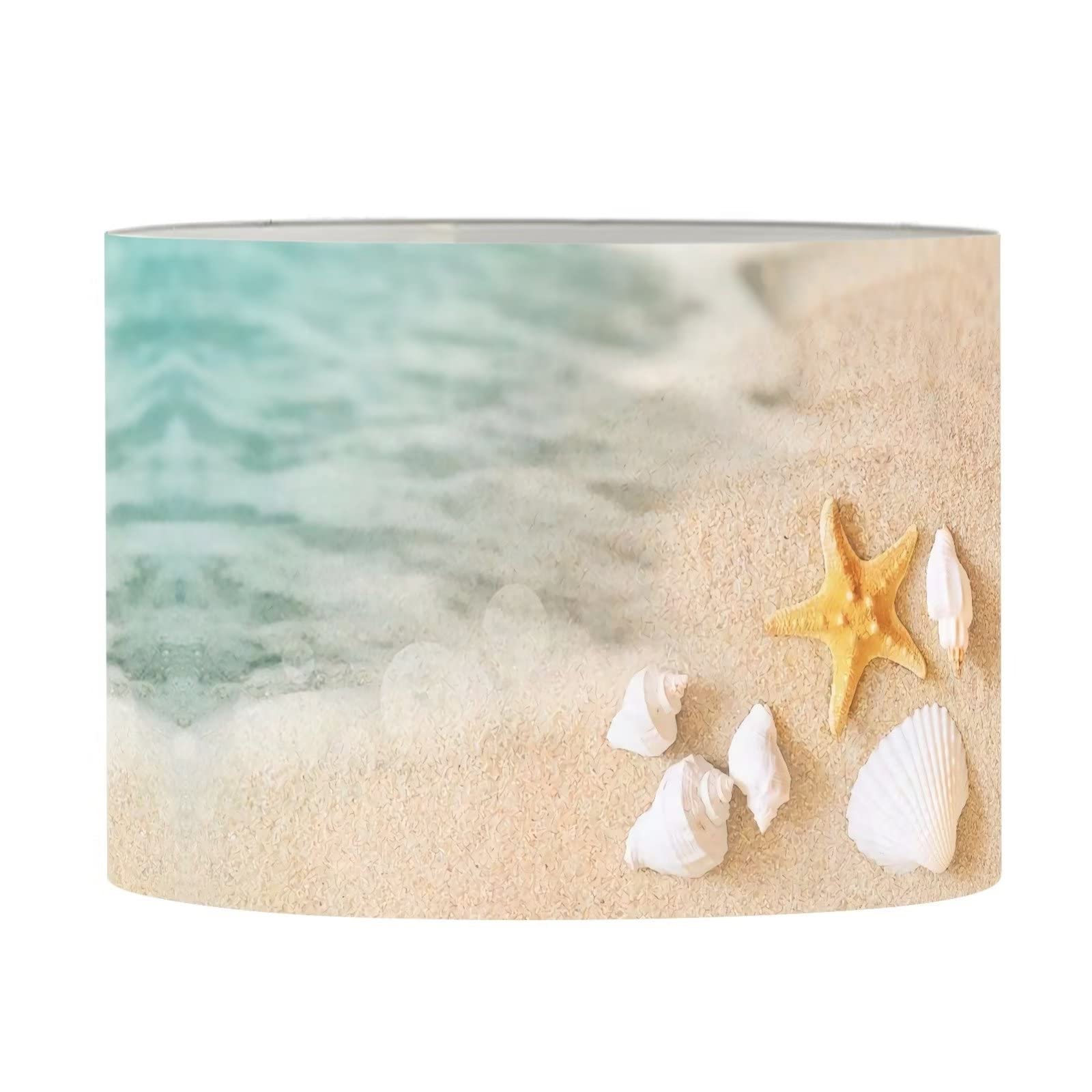 Xoenoiee Pantalla Cilíndrica De PVC Para Lámpara De Tambor, Pantalla De Luz Europea Para Mesa/piso/lámparas Colgantes, Patrón De Bosque De Camuflaje Rosa, Tamaño Grande