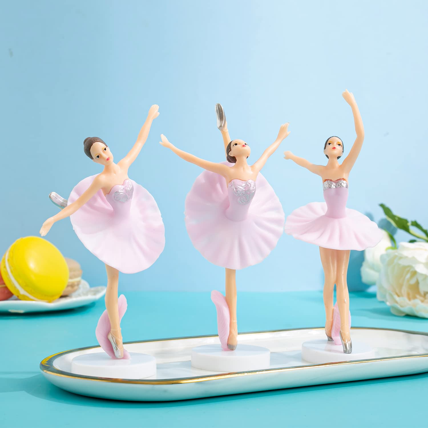 Topper Cupcake Ballerina - 12 Pezzi Decorazioni Torta Compleanno - Foto 9