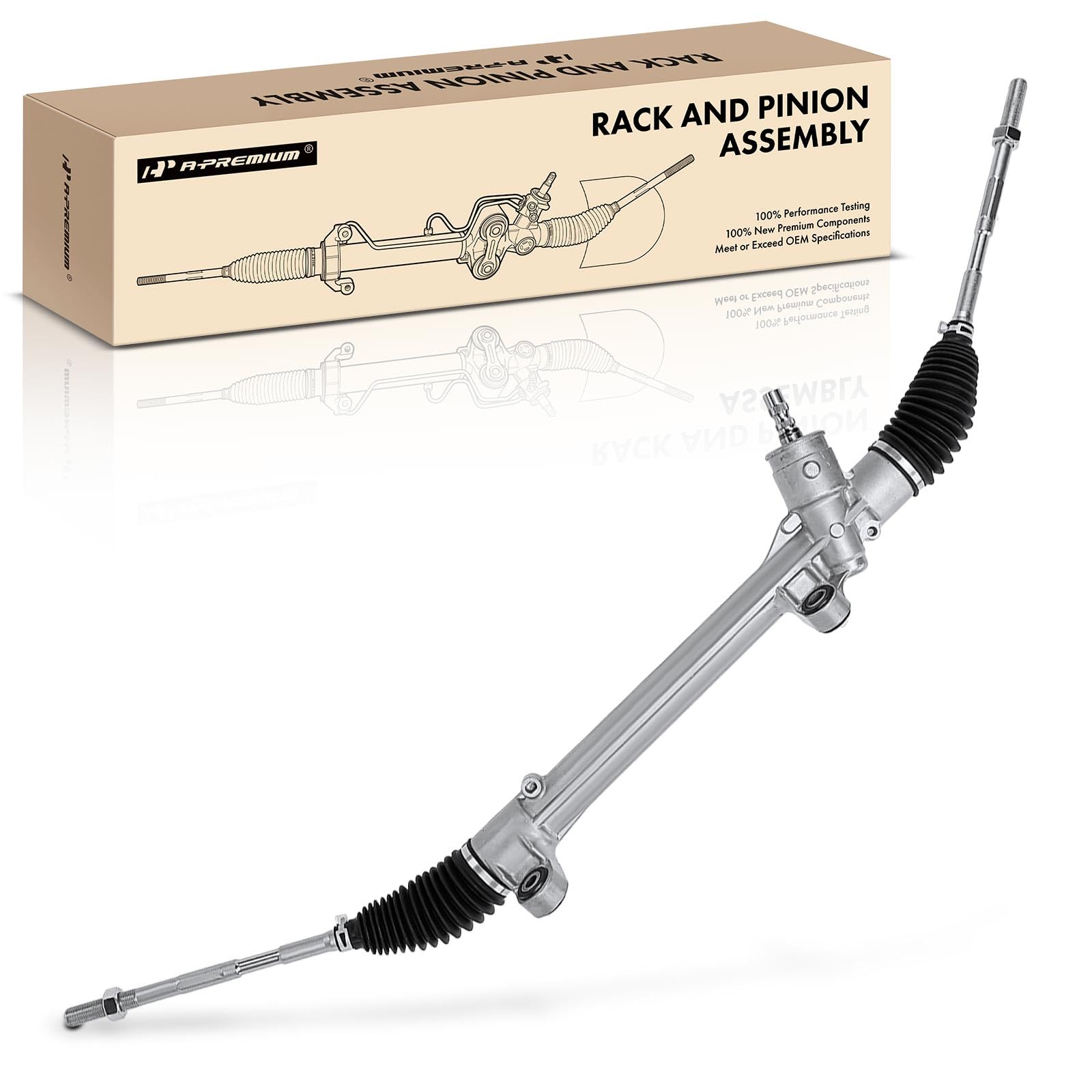 Photo 1 of A-Premium Power Steering Rack Pinion Assembly with Inner Tie Rods Compatible with Toyota Corolla 2014 2015 2016 2017 2018 2019, Replace # 4551002490