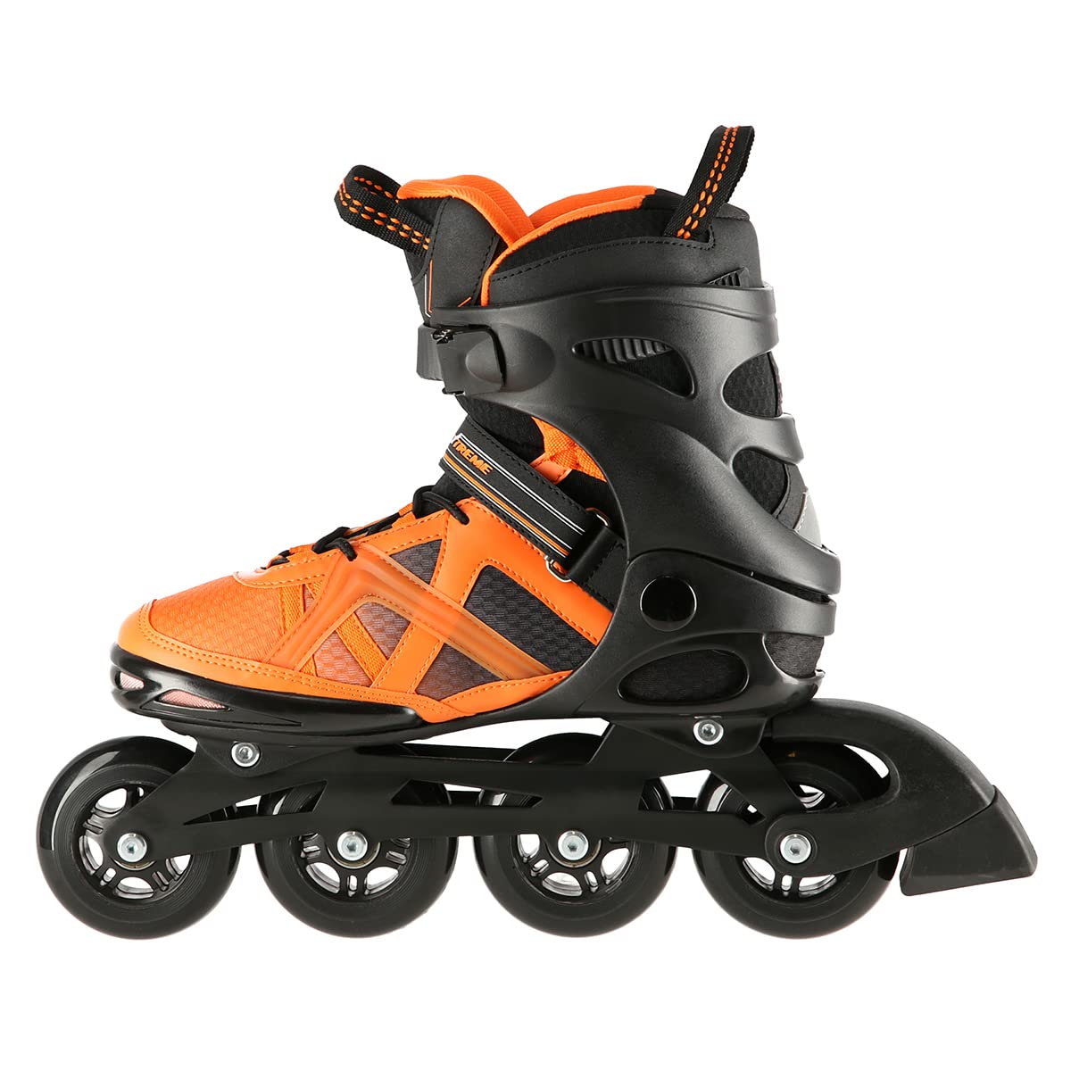 Nils Extreme Inliner Ora Inliner, Farbe:Schwarz-orange, Größe:45