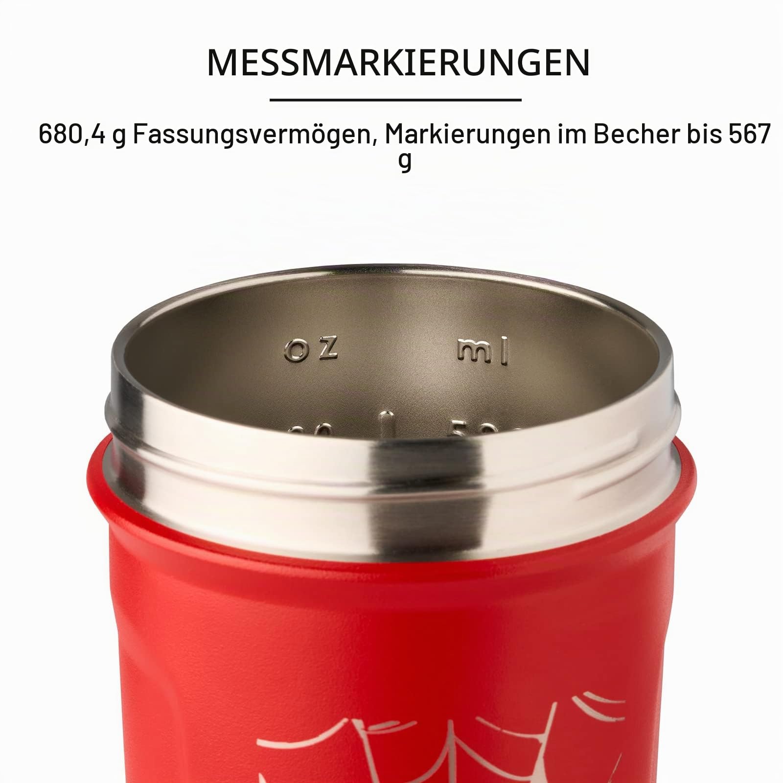 BlenderBottle Marvel Strada Cup Isolierte Edelstahl-Shakerflasche mit Drahtbesen, 680 ml, Spiderman Web