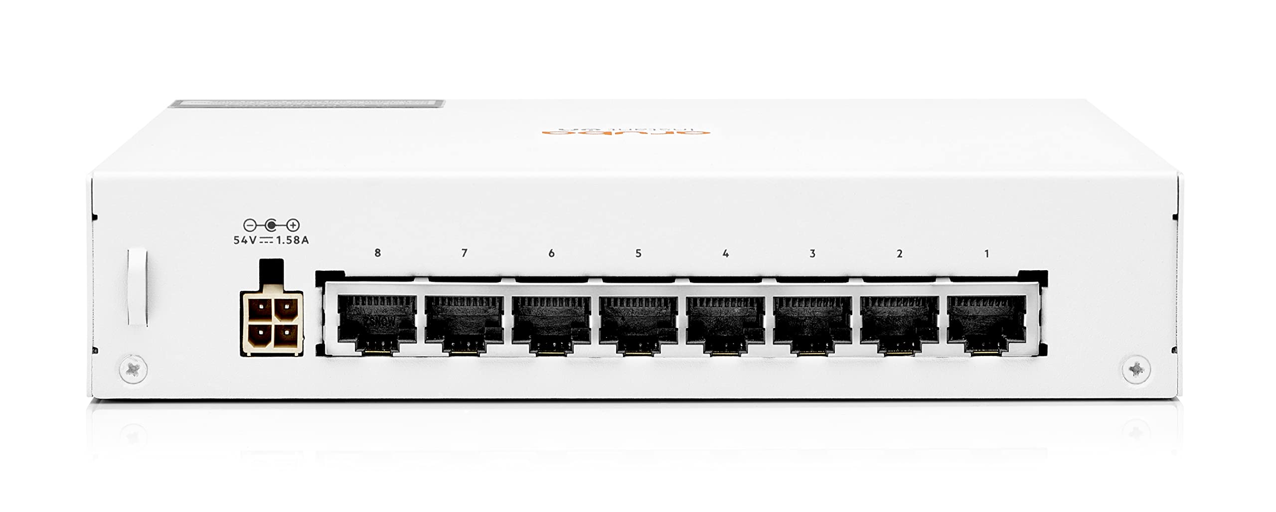 Hpe Aruba Networking Aruba Instant On 1430 8g Class4 Poe 64w Non Gestito L2 Gigabit Ethernet [10/100/1000] Supporto Power Over Ethernet [poe] Bianco