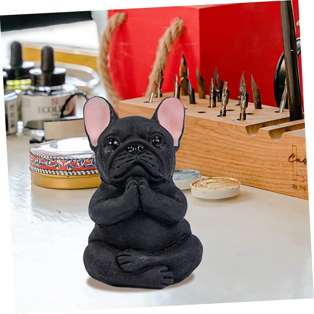 Gaby Schlotz お座りしている犬 作家もの Gaby Schlotz お座りしている犬 作家もの Gaby Schlotz お座りして