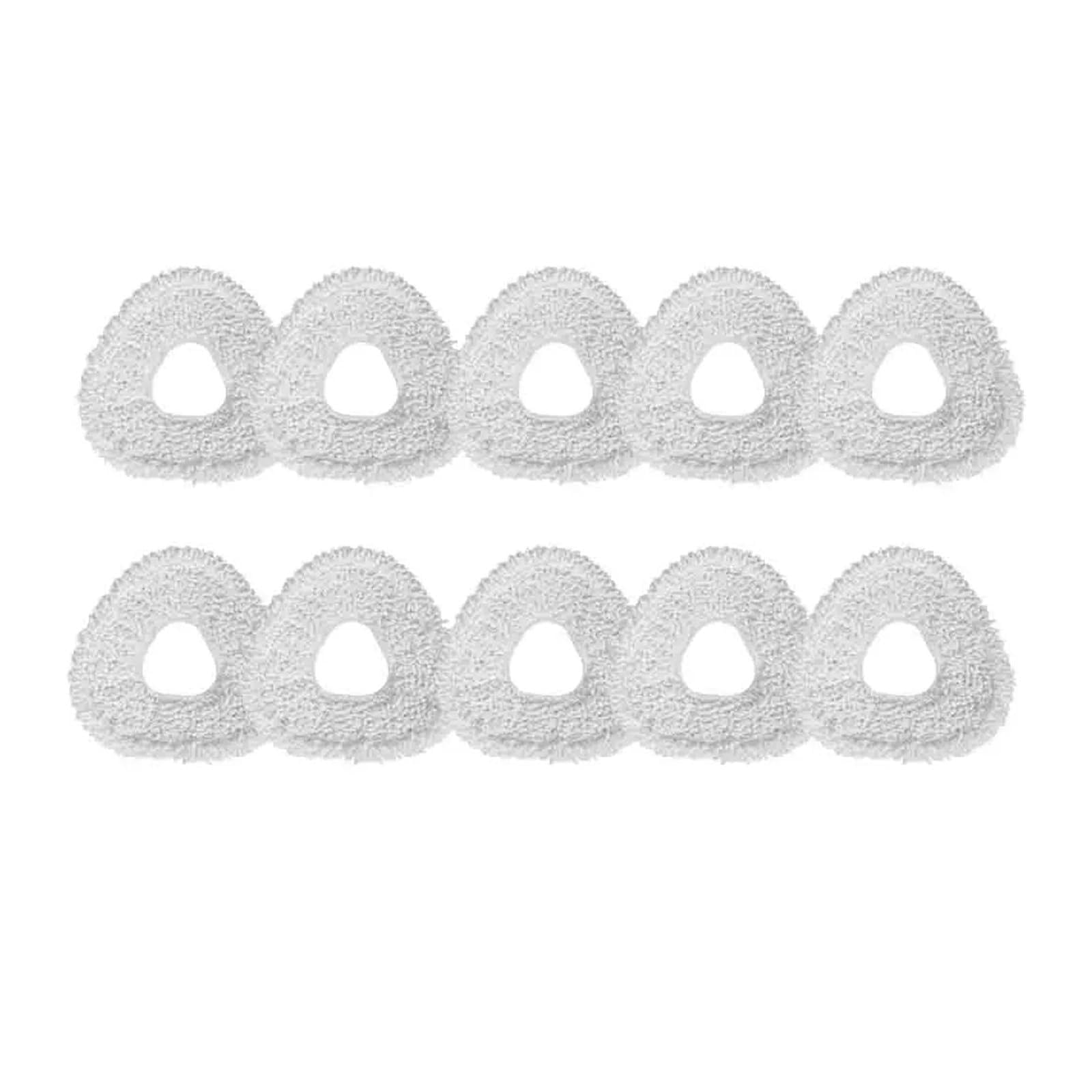 RHOBYXONZ Sweeping Robot Mop Cloths,Compatible For Narwal J3/ J4 / Freo X Ultra / J4 Lite /J5 / Freo Z Ultra Vacuum Cleaner Accessories Mop Pad Parts(10PCS)