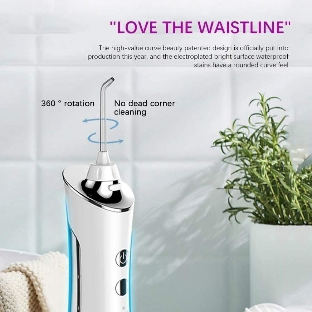 Irrigateur buccal Portable, irrigateur électrique Professionnel Rechargeable par USB, 3 Modes, Nettoyeur de Dents étanche