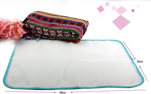 Miniatura 3 de BlueSnail Almohadilla protectora de prensado para planchado malla protectora para ahorrar quemaduras paquete de 2 128-2