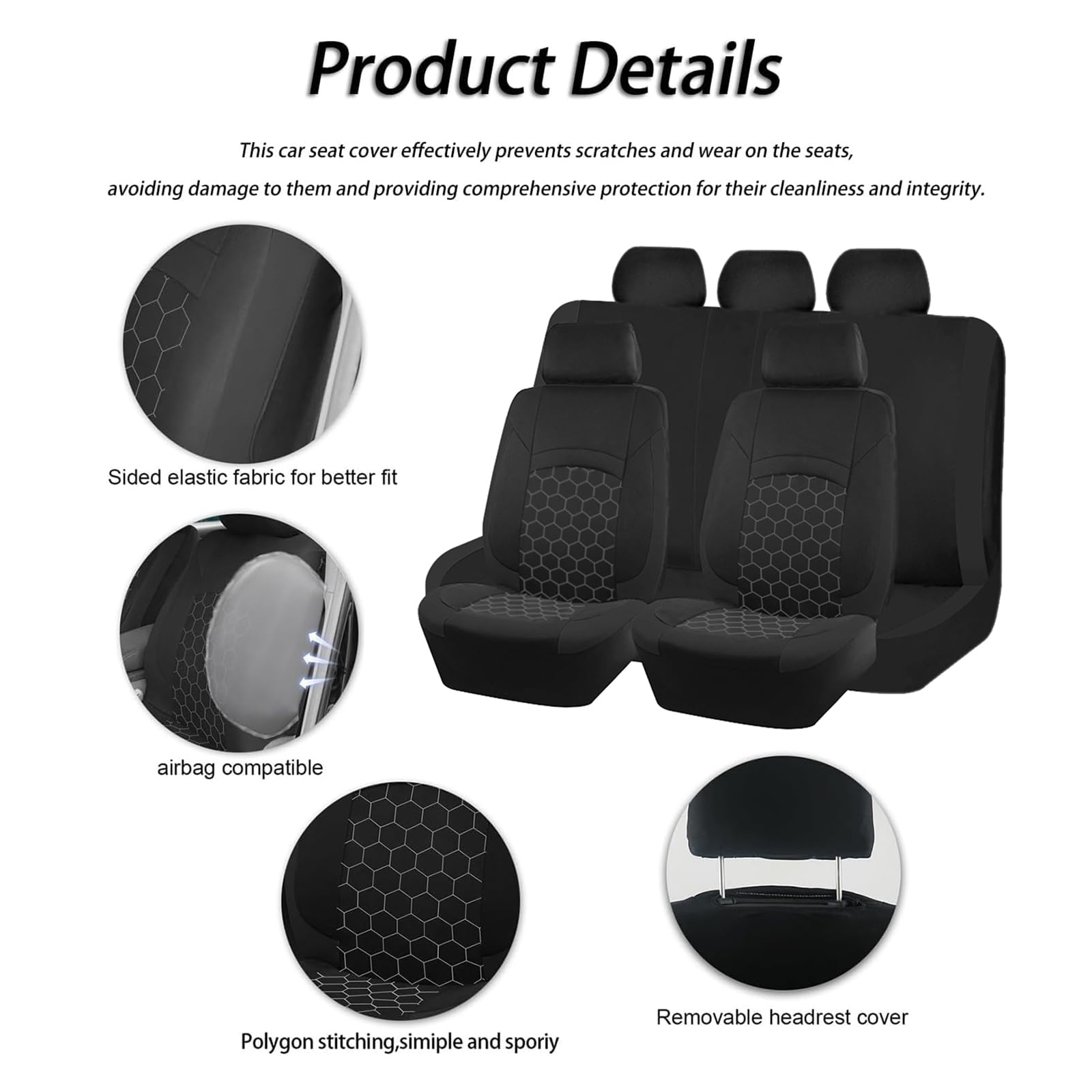 Funda Asiento Coche para Citroën Berlingo 2 (II) I 2015-2018