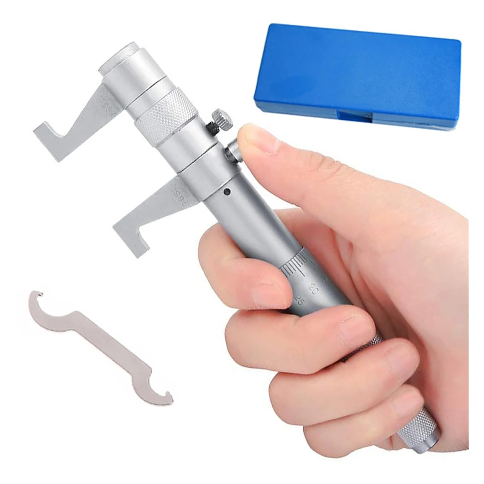 Micrómetro de carburo de tornillo métrico de 5-100 mm, instrumento de medición de precisión for diámetro interior. Mide cualquier cosa(5-30mm)