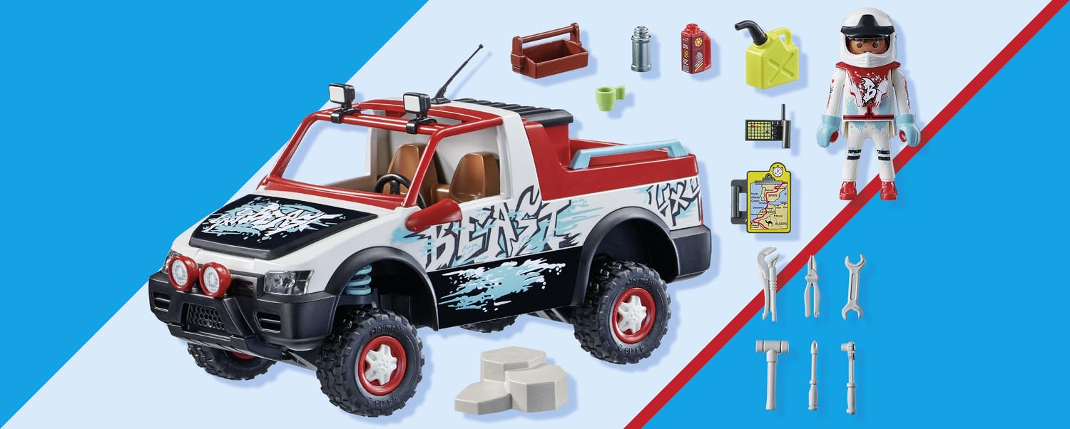 PLAYMOBIL City Life 71430 Samochód rajdowy RC, z możliwością połączenia z modułem zdalnego sterowania RC, od 4 lat