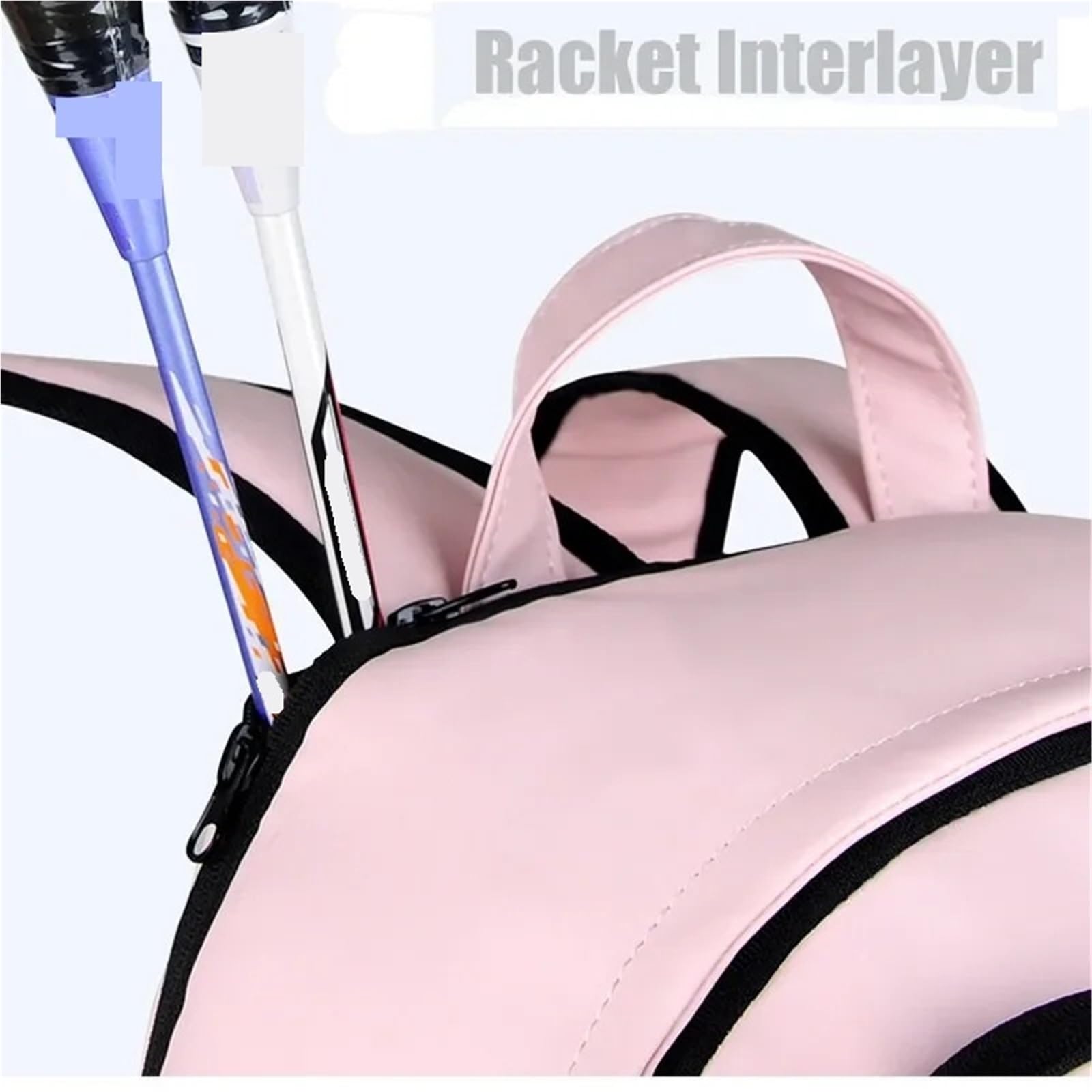 Raquetero Tenis Bolsa for Raqueta de Tenis, Mochila Deportiva for Raqueta de bádminton, Bolso de Hombro for Raqueta de Tenis con Bolsillo Independiente for Zapatos para Raquetes De Ténis